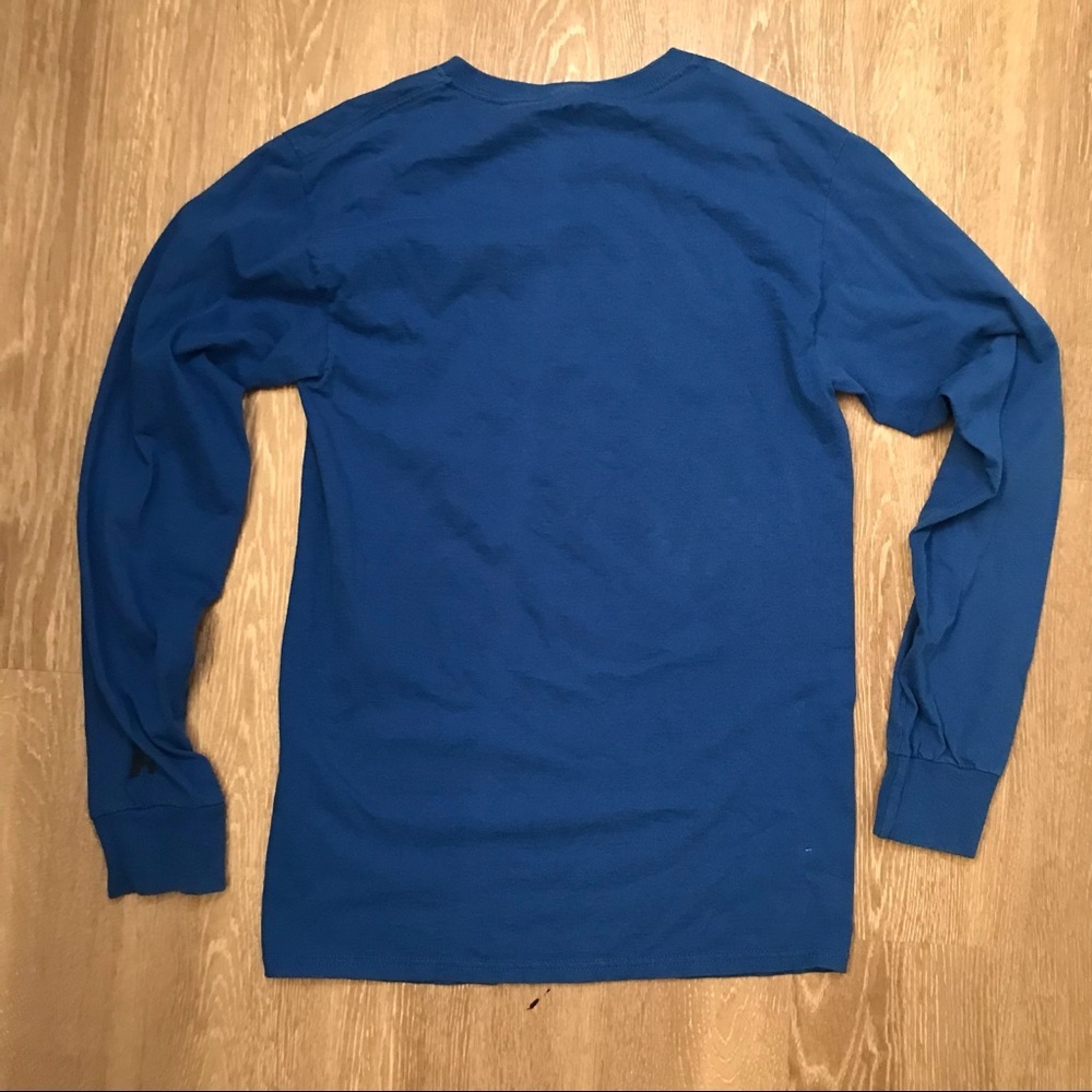Kansas Jayhawks KU Russell Athletic‎ Long Sleeve Shirt Men's Size Small​ - Picture 4 of 4